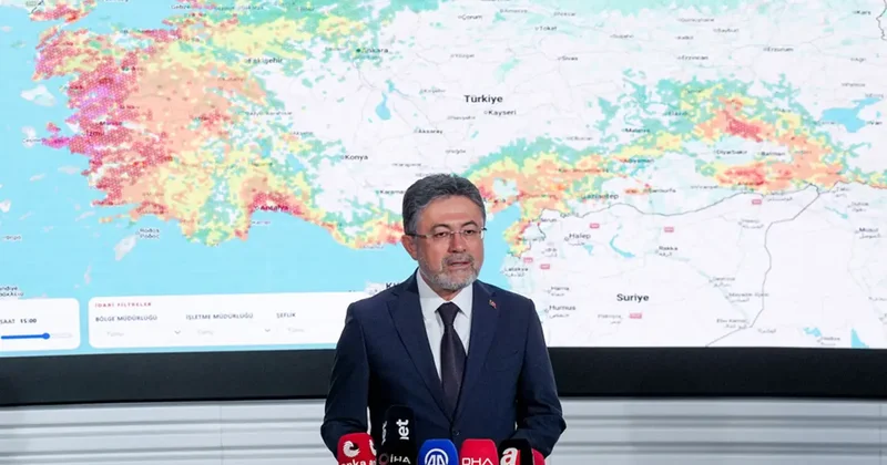 Bakan Yumaklı: 163 yangın kontrol altına alındı, 5 ilde devam eden 6 yangına müdahale sürüyor