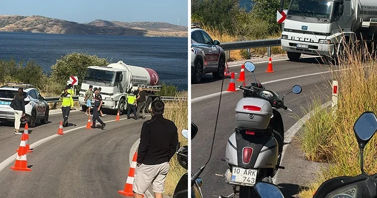19 yaşındaki Nazlıcan ın feci ölümü: Kullandığı motosiklet savrulup vidanjörün altına girdi
