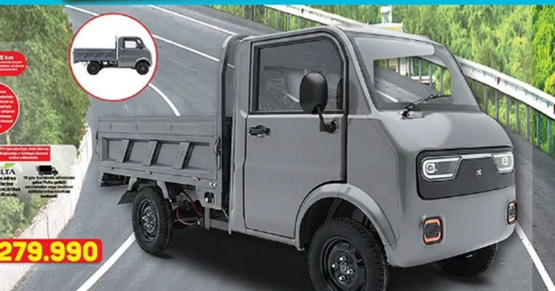 A101’de 30 Temmuz kampanyası: Elektrikli kamyonet 279 bin 990 liradan satışta Son Haberler