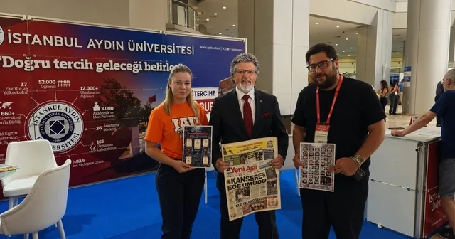 Karya Farma HBX Ar Ge Akademi, İzmir deki tercih fuarında tanıtım yaptı Aydın Haberleri Habertürk Yerel Haberler