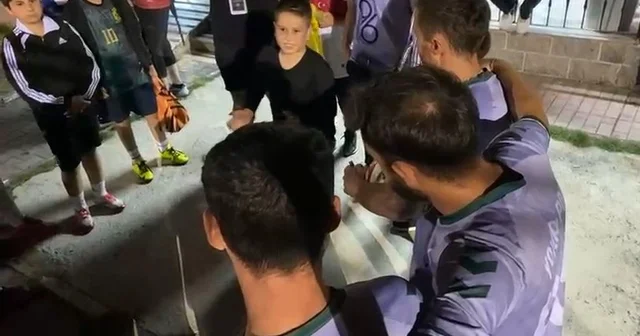 Minik Muhammed in motivasyon konuşması ağabeylerini gülümsetti Samsun Haberleri Habertürk Yerel Haberler
