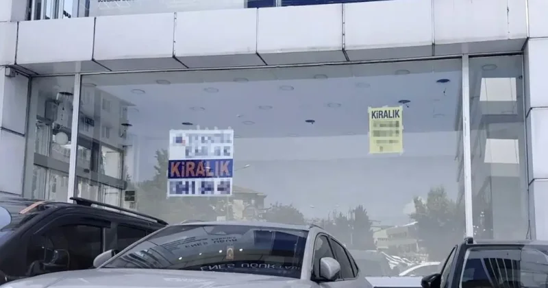 Dükkanlar boş kaldı, kiralık işyeri ilanları arttı