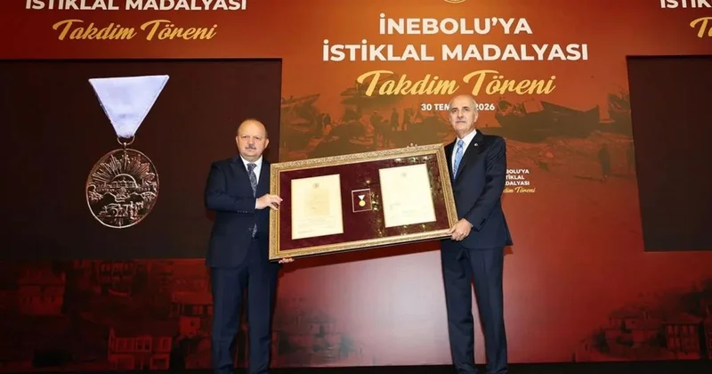 İnebolu ya İstiklal Madalyası Takdim Töreni yapıldı