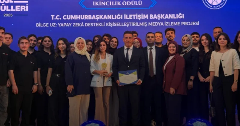 “Bilge Uz: Yapay Zekâ Destekli Kişiselleştirilmiş Medya İzleme” projesine ödül