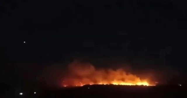 Gaziantep te orman yangını Yangın, ekiplerin havadan ve karadan müdahalesi sonucu söndürüldü Gaziantep Haberleri Habertürk Yerel Haberler