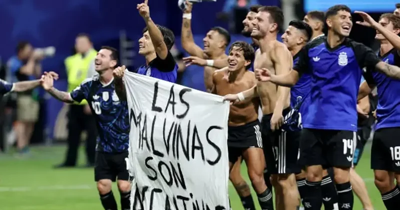 Malvinas krizi patlak verdi! FIFA, Arjantin için soruşturma başlattı