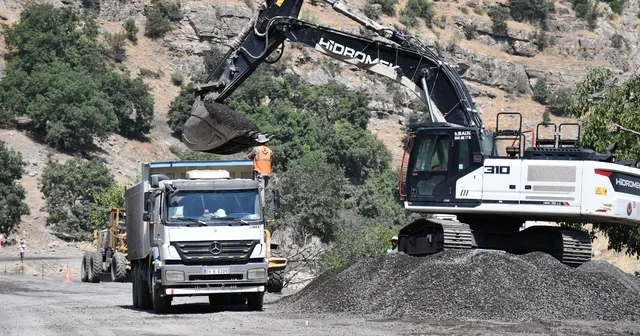 Şırnak ta vatandaşlar yol yatırımlarından memnun Şırnak Haberleri Habertürk Yerel Haberler