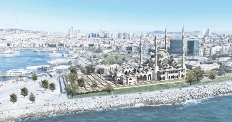 Kadıköy de cami inşaatı başladı