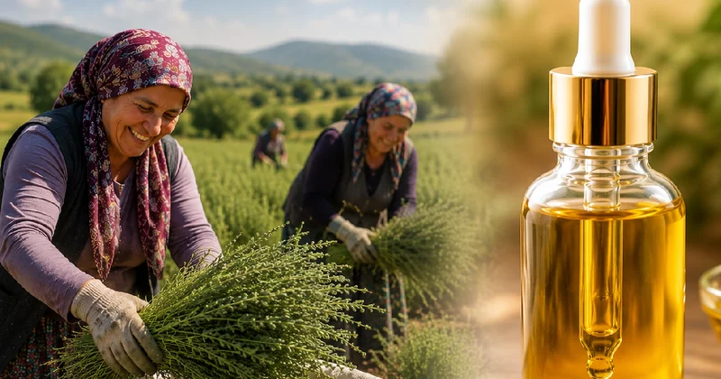 Güle oynaya hasat ediyorlar: Litresi 8 bin liraya satılıyor Sözcü Gazetesi