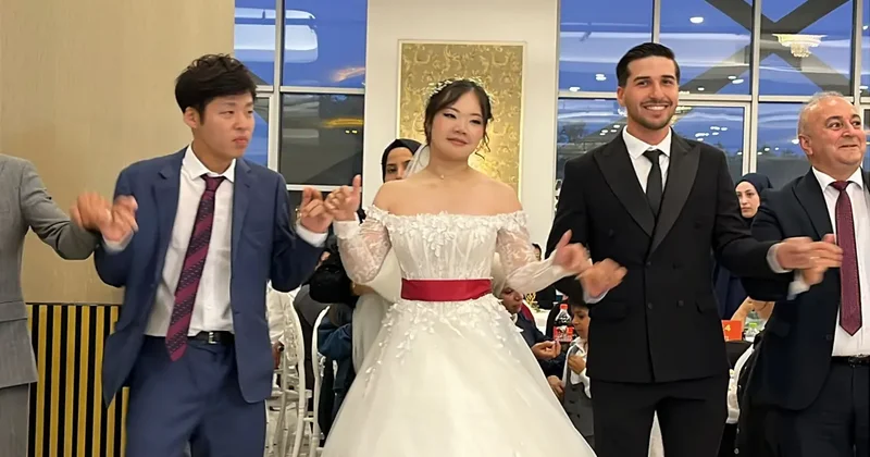 Japon gelin, Bolu da dünya evine girdi