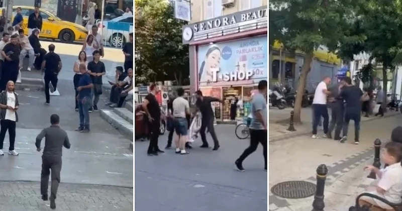 Sokak ortasında dehşet anları; tartıştığı kişiyi ensesinden bıçakladı Sözcü Gazetesi