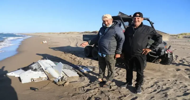 Rastlantının böylesi! Karasu da bir İHA daha bulundu