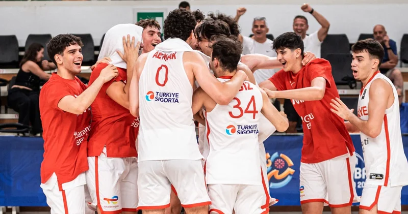Türkiye, U18 Avrupa Basketbol Şampiyonası nda çeyrek finalde!