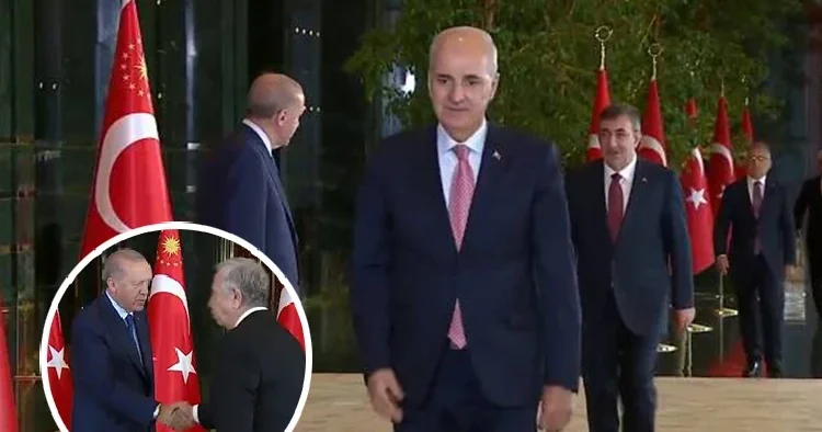 Cumhurbaşkanı Erdoğan, 30 Ağustos tebriklerini kabul ediyor