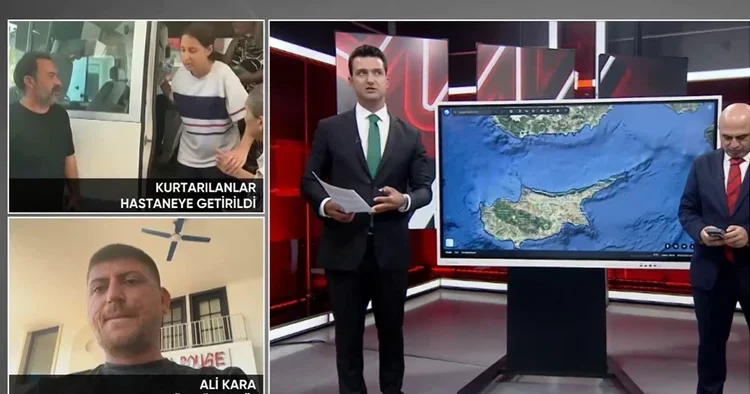 KKTC açıklarında batan gemiden 50 den fazla kişiyi kurtaran görgü tanığı anlattı: Gittiğimizde henüz batmamıştı, sudaki insanları topladık