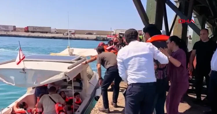 Girne deki faciada yaralı kurtulan yolcu gemi kazasını anlattı: O anda bir şeylerin ters gittiğini anladık