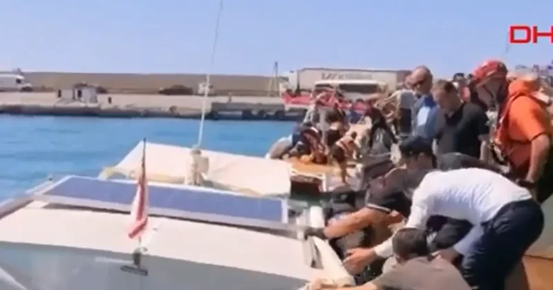 Girne de batan yolcu gemisiyle ilgili Türkiye den ilk açıklama