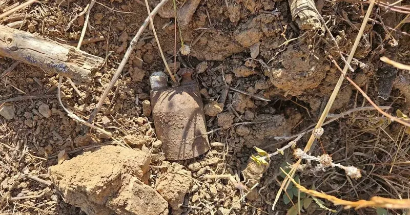 Bursa’da kurtuluş savaşından kalma el bombaları bulundu