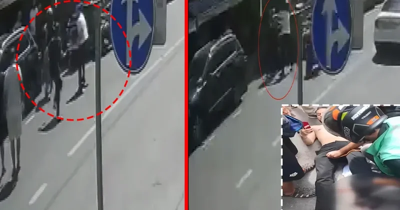 Şişli’de park kavgası kanlı bitti! İzinsiz çekilen motosiklet yüzünden bıçaklandı: O anlar kamerada