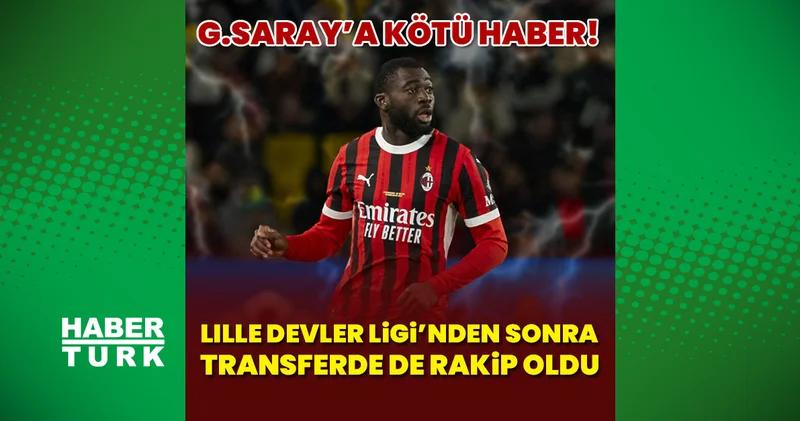 Lille Şampiyonlar Ligi nin ardından Youssouf Fofana transferinde de Galatasaray a rakip oldu!