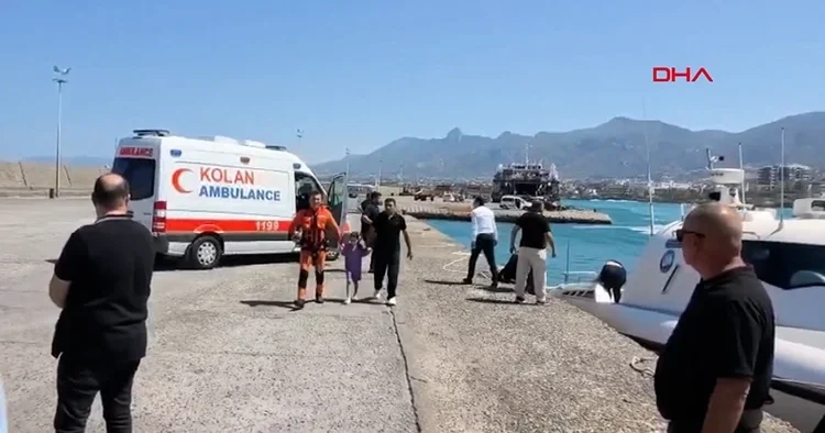 Girne açıklarında 267 yolculu katamaran battı: Türkiye ve KKTC den dev kurtarma operasyonu
