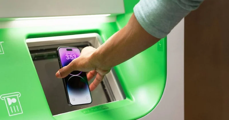 ATM ler artık telefon satın alıyor: Eski cihazını koyan anında nakit parasını alıyor Sözcü Gazetesi