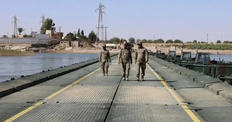 Türkiye ve Suriye den ortak hamle! Fırat a köprü kuruluyor