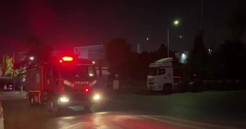 Kozmetik fabrikasında kimyasal madde alarmı