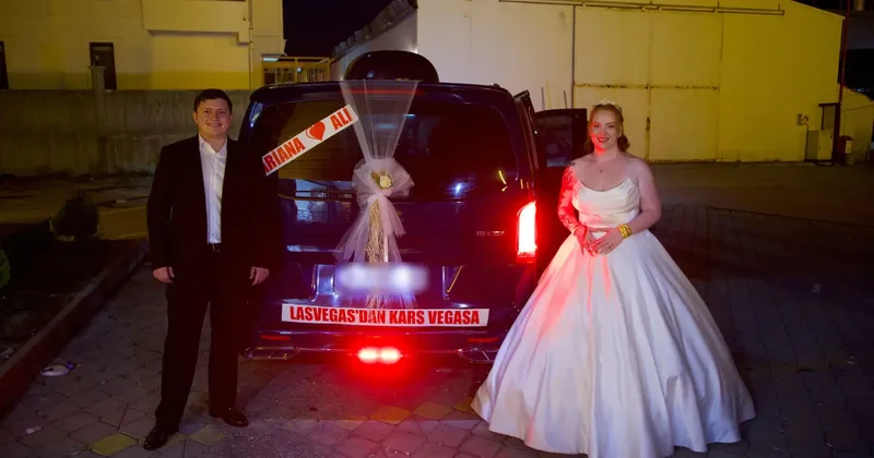 Ruh eşini Las Vegas ta değil, Kars ta buldu
