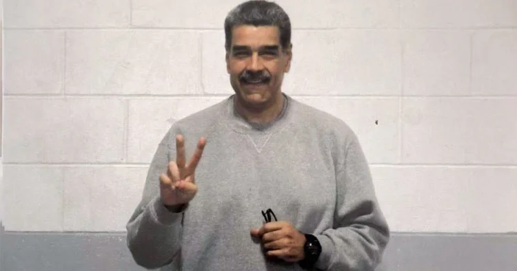 ABD de gözaltında tutulan Maduro nun fotoğrafları paylaşıldı: Venezuela yeniden doğacak