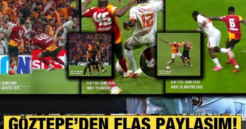 Göztepe den Galatasaray maçı için bir tepki daha! Sosyal medyada gündem oldu