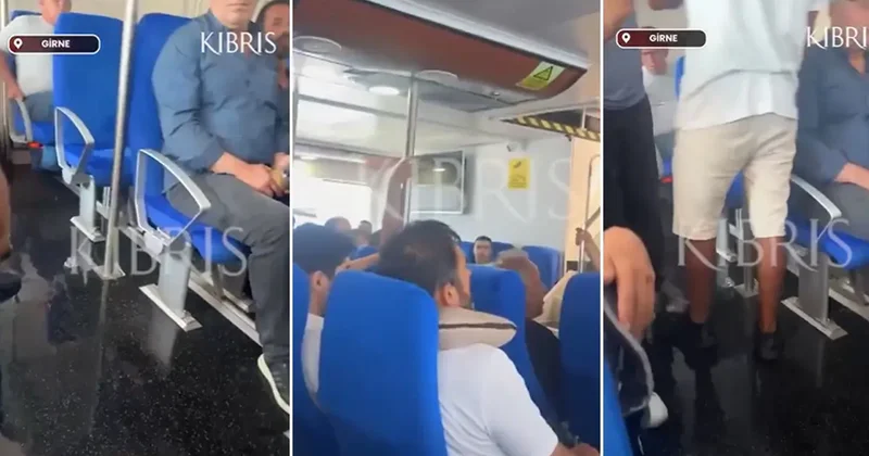 Göz göre göre ölüme sürüklemişler! Girne de batan gemide yolcuların korku dolu anları: Kaptana söyleyin geri dönsün
