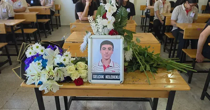 Kazada ölen 17 yaşındaki Selçuk, okulunda anıldı