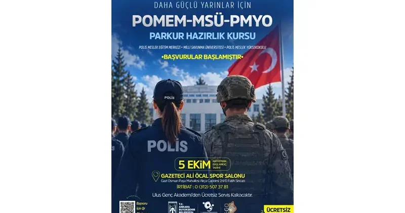 ABB’den POMEM, MSÜ VE PMYO adaylarına ücretsiz ‘Parkur Hazırlık Kursu’