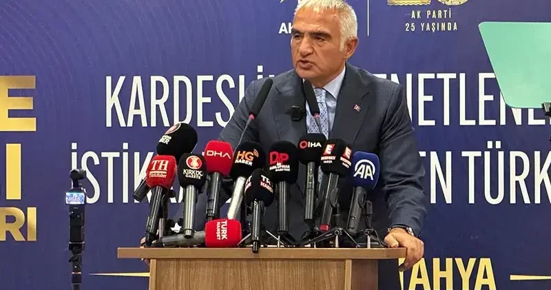 Bakan Ersoy: Turizmde büyümeyi, gelişmeyi ve zirve mücadelemizi sürdüreceğiz