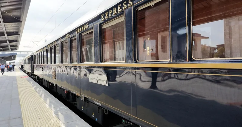 Tarihi tren Venice Simplon Orient Express Türkiye de