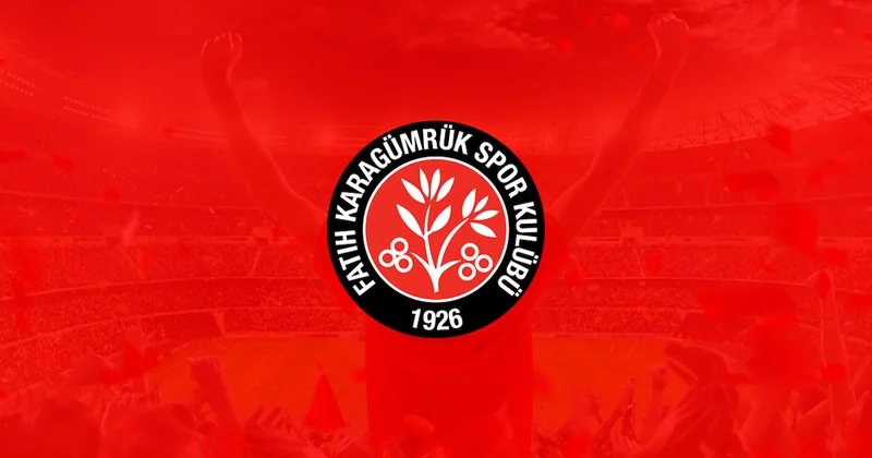 TFF nin bahis sevkine Fatih Karagümrük ten olay yanıt Sözcü Gazetesi