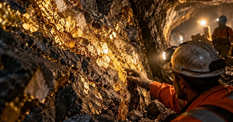 Yerin 165 metre altında yeni altın damarı bulundu: Sondaj yaptıkça altın çıkıyor Sözcü Gazetesi