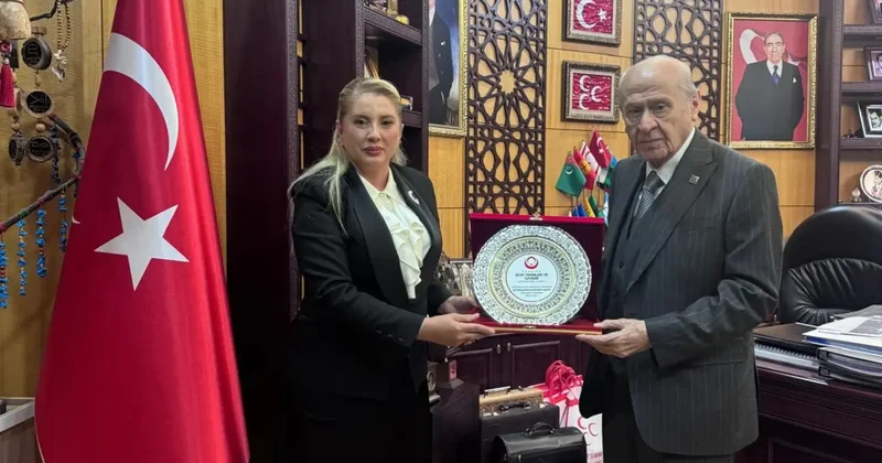 Bahçeli, Bilge Gürs ile görüştü