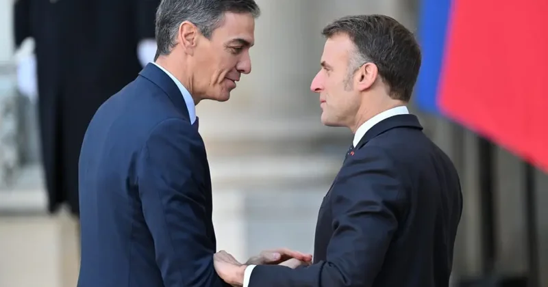Dostluk Anlaşmasına veto! Sanchez Macron dan özür diledi