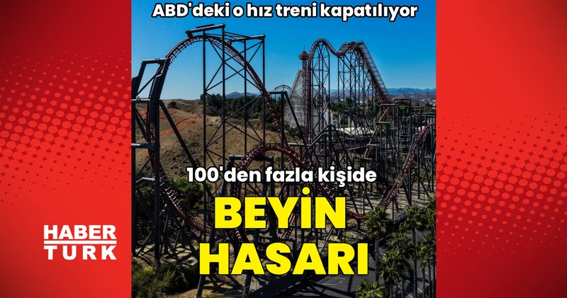 100 den fazla kişi beyin hasarı yaşadı! O hız treni kapatılıyor