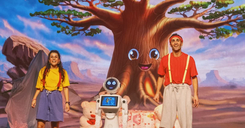 Türkiye’nin ilk robotlu çocuk tiyatrosu Neci’nin Diji Maceraları sahnede
