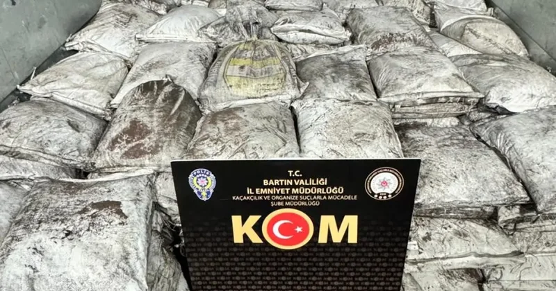 Bartın’da 800 bin dolarlık satış planına darbe: 8 ton ele geçirildi
