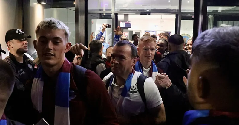 Drogheda United kafilesi, Trabzon a ulaştı!