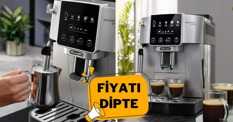 Evde barista kalitesi: De Longhi Magnifica Start Kahve Makinesi indirimde