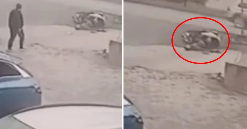 Mudanya da ters yönde ilerleyen kasksız motosiklet sürücüsü ağır yaralandı