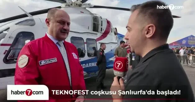 Şanlıurfa da TEKNOFEST coşkusu! Gençlerin teknoloji hayali gerçeğe dönüştü