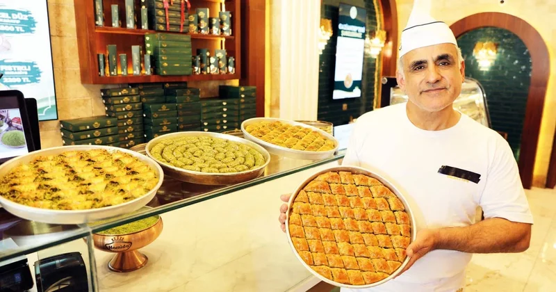 ABD’ye eğitime gitti baklava ustası oldu