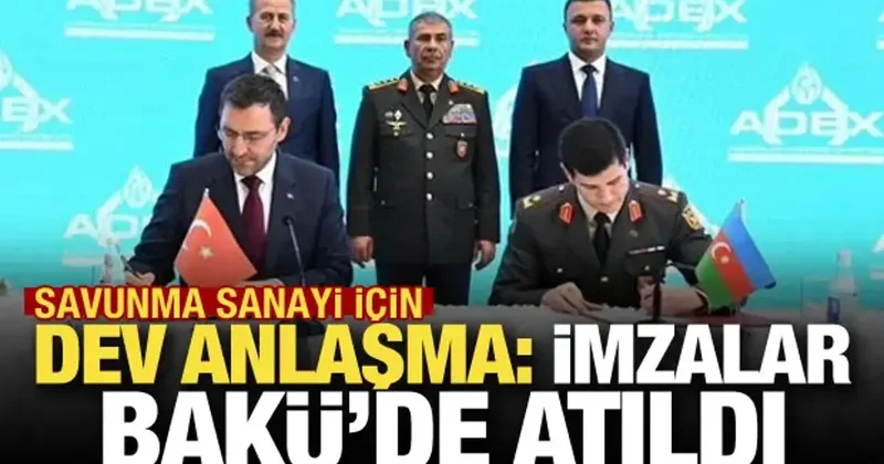 Türkiye ve Azerbaycan imzaları attı: Dev anlaşma