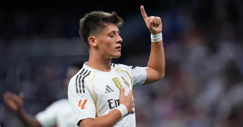 Real Madrid de ayın oyuncusu Arda Güler! Futbol Haberleri